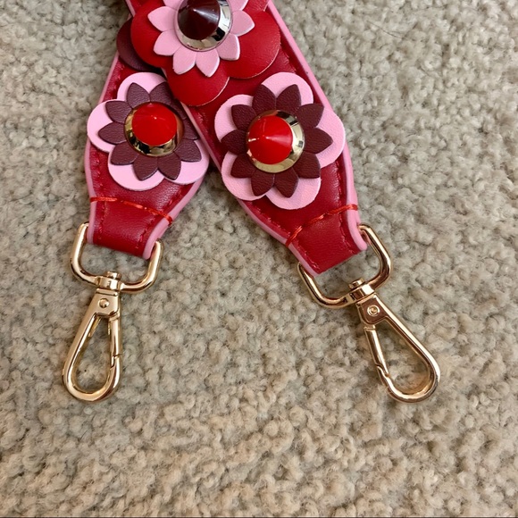 NWT Leather Flower - Purse Shoulder Strap - Picture 6 of 7